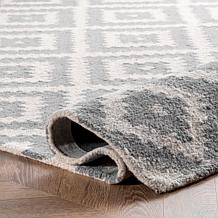 Rust Washable Rug