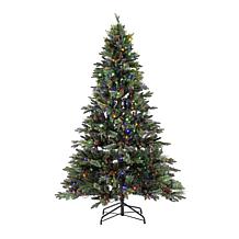 Safavieh 7.5' Pre-Lit Artificial Christmas Tree