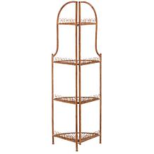 Safavieh Abarrane 4-Tier Outdoor Corner Shelf