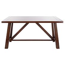 Safavieh Ainslee Rectangle Dining Table Brown