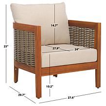Safavieh Amanda Chair 2-Piece Set