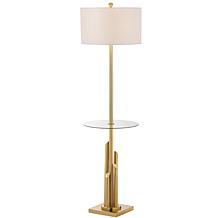 Safavieh Ambrosio 61" Floor Lamp Side Table