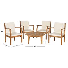 Safavieh Anaheim 5-piece Outdoor Coffee Set