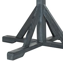 Safavieh Arcata Round Table - Teak Brown Finish