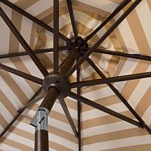 Safavieh Athens Inside Out 9' Crank Outdoor Umbrella