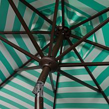 Safavieh Athens Inside Out 9' Crank Outdoor Umbrella
