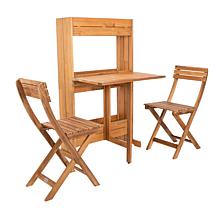 Safavieh Barley Flower Shelf 3-piece Bistro Set