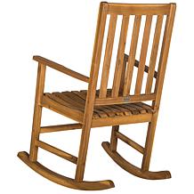 Safavieh Barstow Rocking Chair - Teak Brown Finish