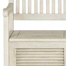 Safavieh Brisbane Storage Bench - Ash Gray  Finish