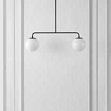 Safavieh Conyer Black Iron and Glass Pendant Light 29"