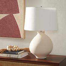 Safavieh Costa White Ceramic Table Lamp 25.5"