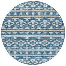 Safavieh Courtyard Freya 6'-7" x 6'-7" Round Rug
