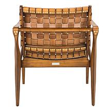 Safavieh Couture Dilan Leather Safari Chair
