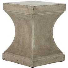 Safavieh Curby Concrete Accent Table - Gray
