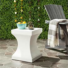 Safavieh Curby Concrete Accent Table - Ivory