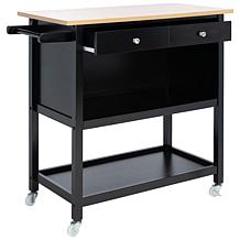 Safavieh Daley 2-Drawer 3-Shelf Kitchen Cart