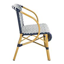 Safavieh Dandra Herringbone Rattan Settee