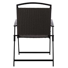 Safavieh Dory Folding Chair 2-Pack, 25" x 22.8" x 35.8"
