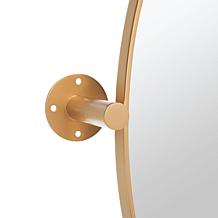 Safavieh Eldia 36" Silver Metal and Glass Mirror