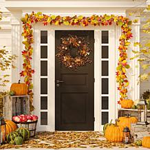 Safavieh Faux 31" Berry and Coreopsis Wreath