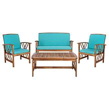 Safavieh Fontana 4-piece Outdoor Living Set