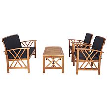 Safavieh Fontana 4-piece Outdoor Living Set