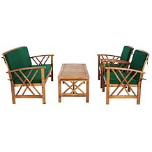 Safavieh Fontana 4-piece Outdoor Living Set