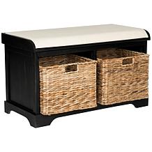 Safavieh Freddy Wicker Storage Bench