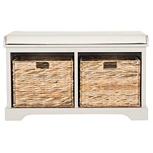 Safavieh Freddy Wicker Storage Bench