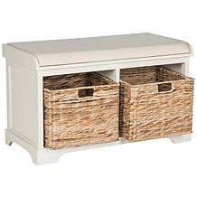 Safavieh Freddy Wicker Storage Bench