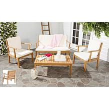 Safavieh Fresno 4-piece Outdoor Living Set