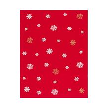 Safavieh Frosty Wish Throw Blanket in Red