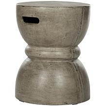 Safavieh Haruki Concrete Accent Table - Gray