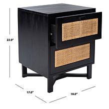 Safavieh Hedwig 2-Drawer Nightstand