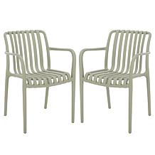 Safavieh Holly Dining Armchair 2-pack in Yellow
