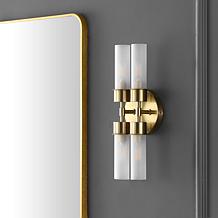 Safavieh Joli 4-Light Chrome Wall Sconce 6 x 4.25 x 17"