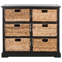 Safavieh Keenan 6 Wicker Basket Storage Chest