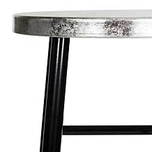 Safavieh Kenzie Silvertone-Dipped Bar Stool
