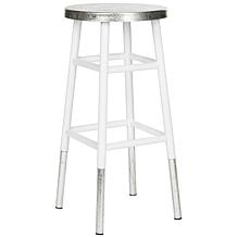 Safavieh Kenzie Silvertone-Dipped Bar Stool