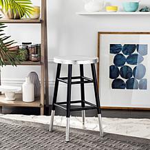 Safavieh Kenzie Silvertone-Dipped Counter Stool