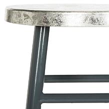 Safavieh Kenzie Silvertone-Dipped Counter Stool