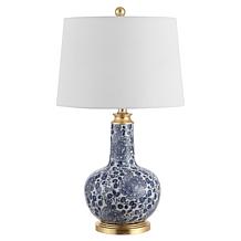 Safavieh Leia 25.5" Blue Ceramic Table Lamp
