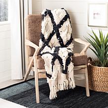 Safavieh Lila Grace 50" x 60" Fringe Throw