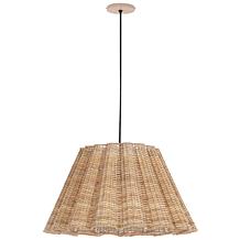 Safavieh Luca Natural Cane Pendant 16.5"