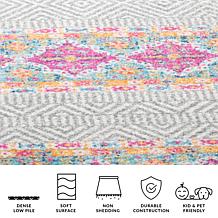 Safavieh Madison Ashe 6'-7" x 6'-7" Round Rug