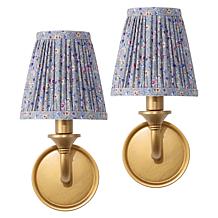 Safavieh Maicie 2-piece Orange/Gold Wall Sconce Set