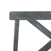 Safavieh Mayer Outdoor Bench with Shelf