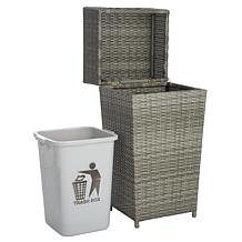 Safavieh Mazeli Trash Bin