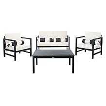 Safavieh Montez 4-Piece Outdoor Set with Accent Pillows