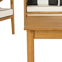 Safavieh Montez 4-Piece Outdoor Set with Accent Pillows